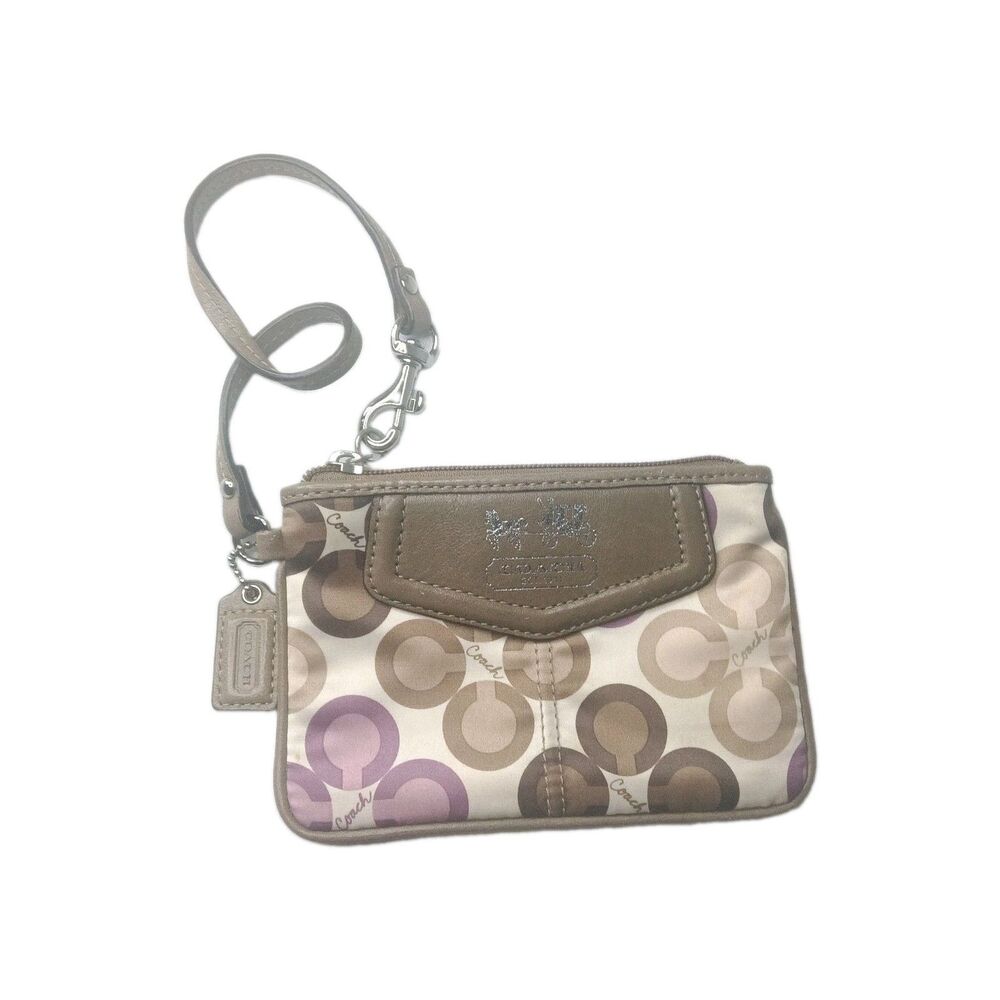 Vintage Y2K Coach Madison Signature Satin Wallet Wris… - Gem